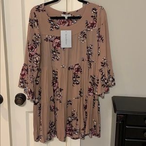 Women’s shirt floral dress